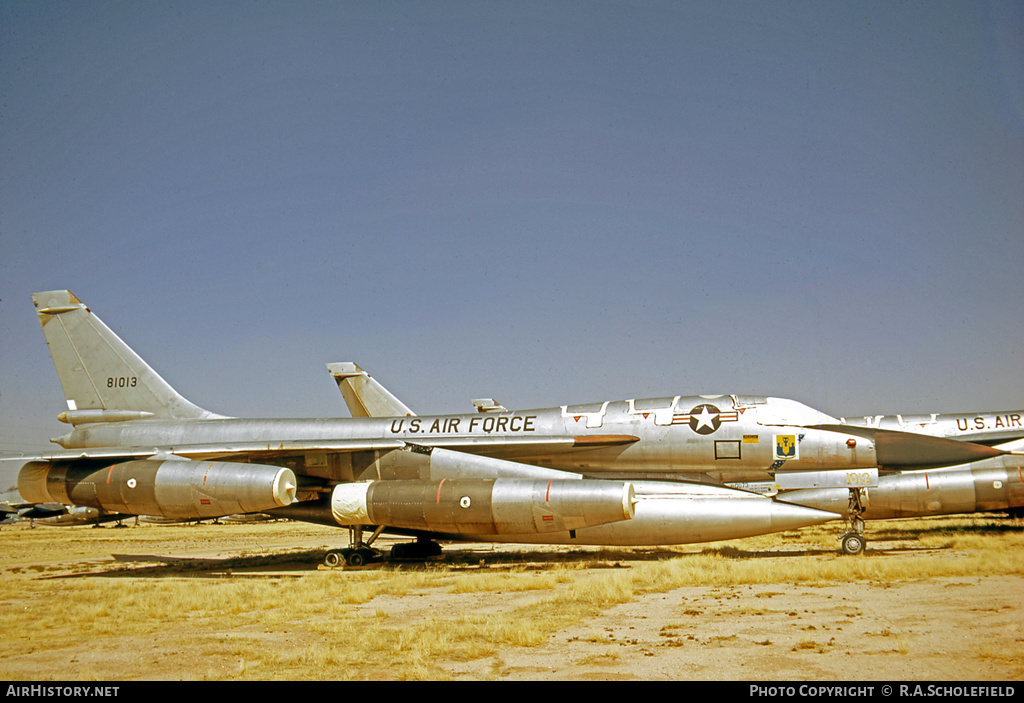 Aircraft Photo of 58-1013 / 81013 | Convair B-58A Hustler | USA - Air Force | AirHistory.net #7801
