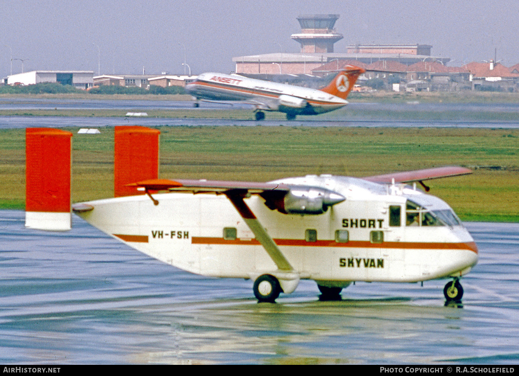 Aircraft Photo of VH-FSH | Short SC.7 Skyvan 3-200 | AirHistory.net #7803