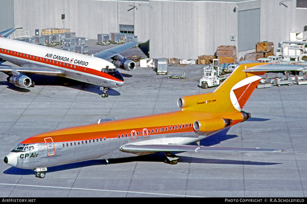 Aircraft Photo of CF-CPK | Boeing 727-17 | CP Air | AirHistory.net #7807