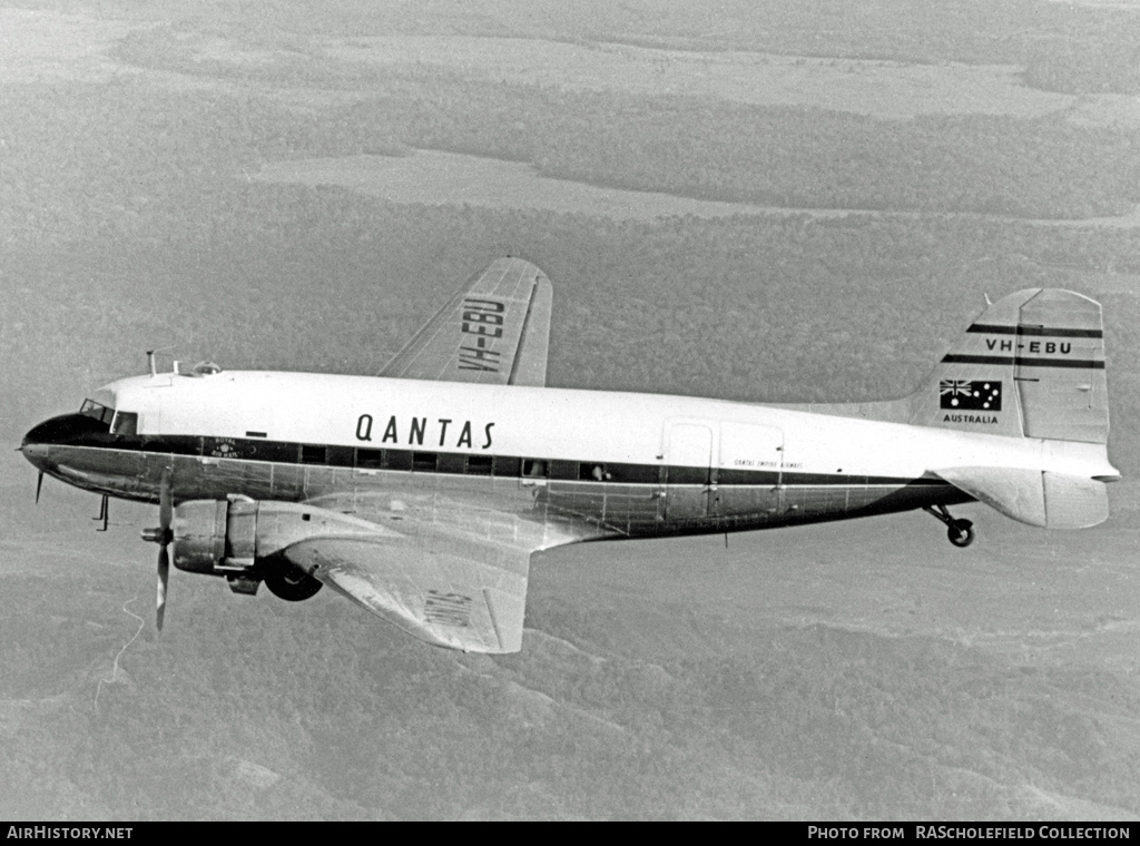 Aircraft Photo of VH-EBU | Douglas C-47A Dakota Mk.3 | Qantas | AirHistory.net #7835