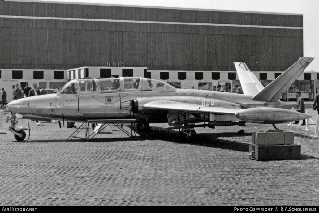 Aircraft Photo of 01 | Fouga CM-170M Magister | France - Navy | AirHistory.net #7850