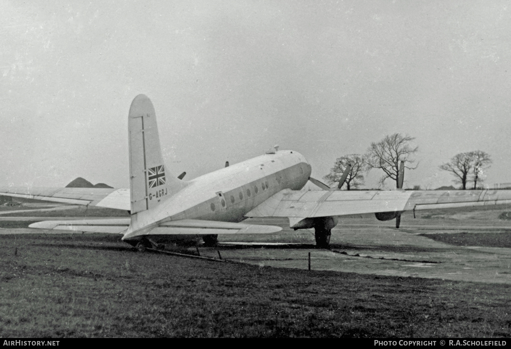 Aircraft Photo of G-AGRJ | Avro 688 Tudor 1 | Air Charter | AirHistory.net #7851