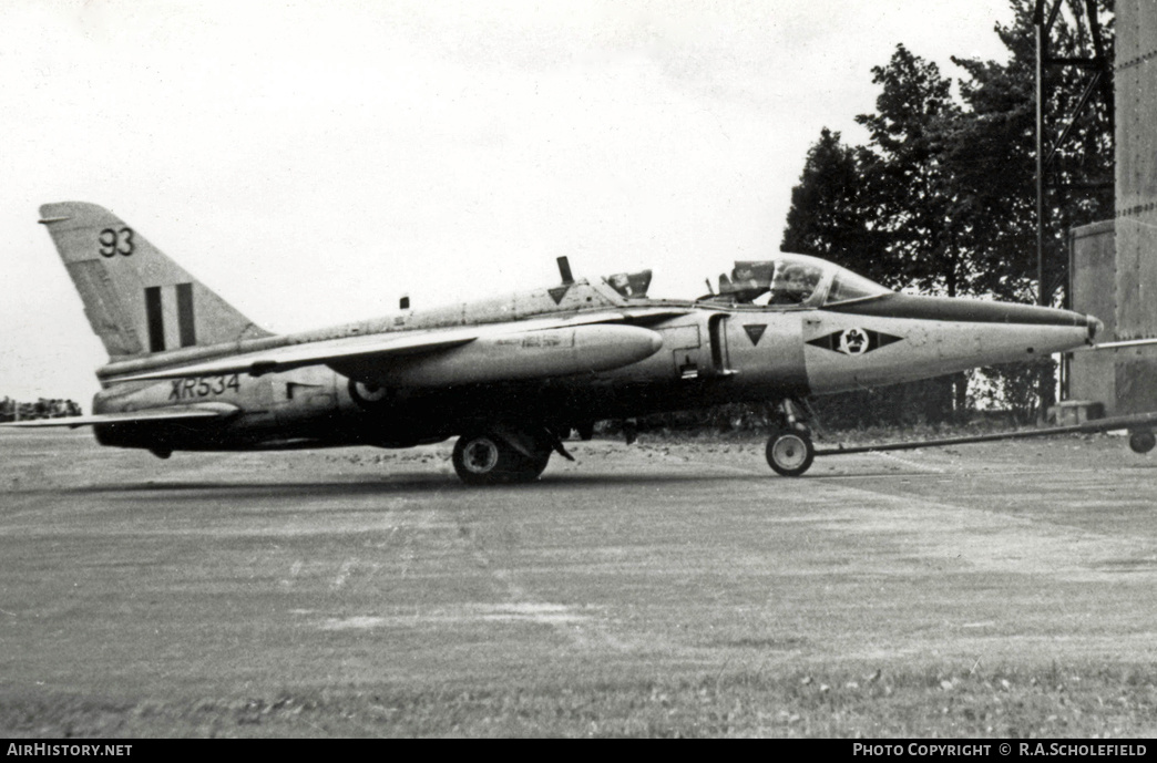 Aircraft Photo of XR534 | Hawker Siddeley Gnat T1 | UK - Air Force | AirHistory.net #7860