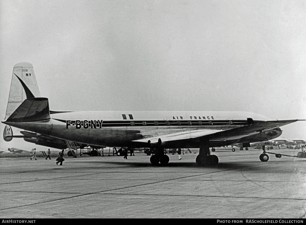 Aircraft Photo of F-BGNY | De Havilland D.H. 106 Comet 1A | Air France | AirHistory.net #7891
