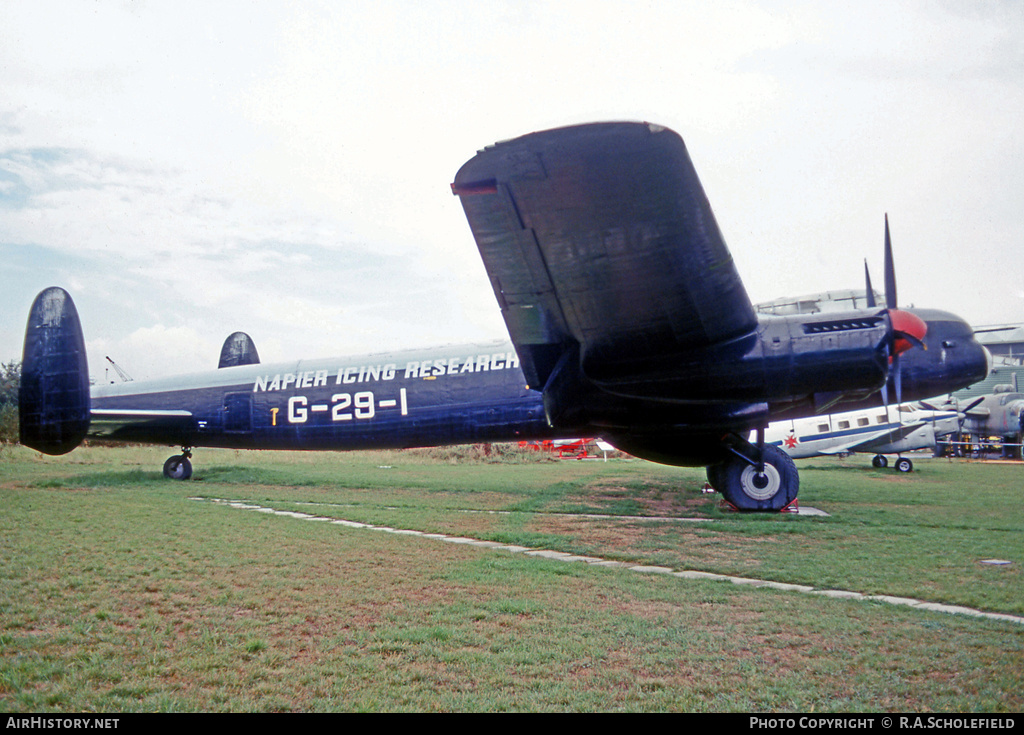 Aircraft Photo of G-29-1 | Avro 694 Lincoln B2 | Napier | AirHistory.net #7893