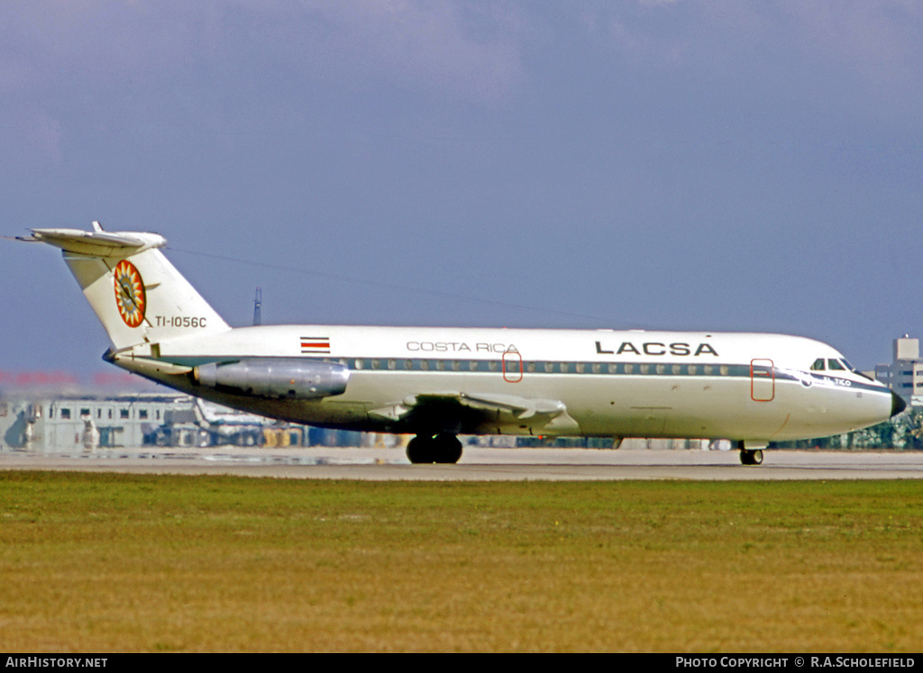 Aircraft Photo of TI-1056C | BAC 111-409AY One-Eleven | LACSA - Líneas Aéreas de Costa Rica | AirHistory.net #7899