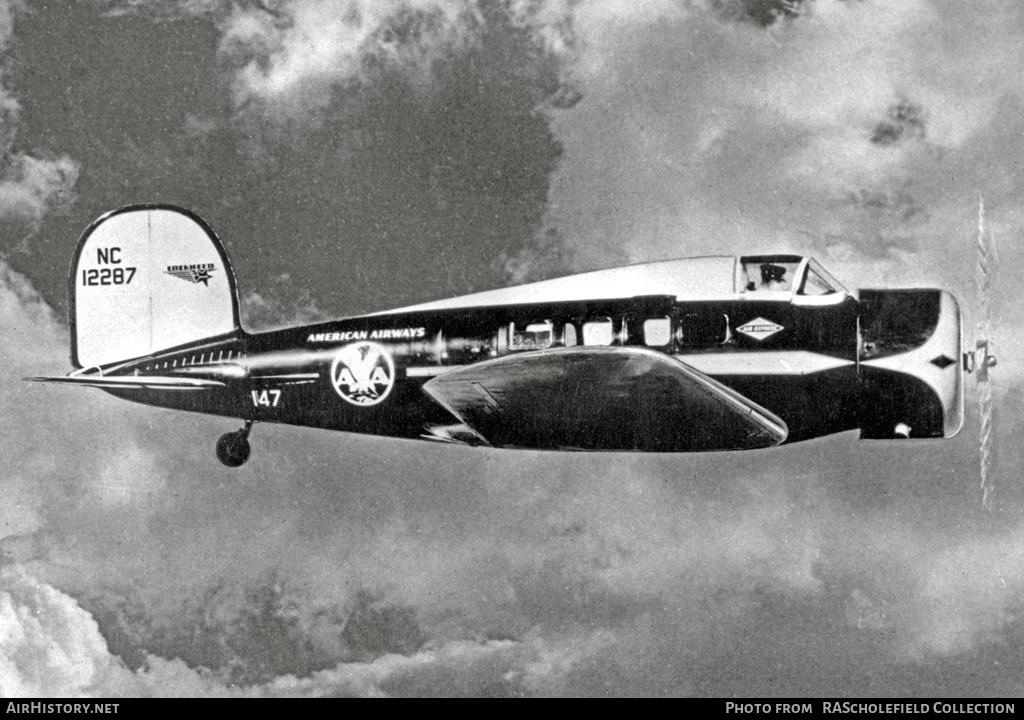 Aircraft Photo of NC12287 | Lockheed 9D Orion | American Airways | AirHistory.net #7906