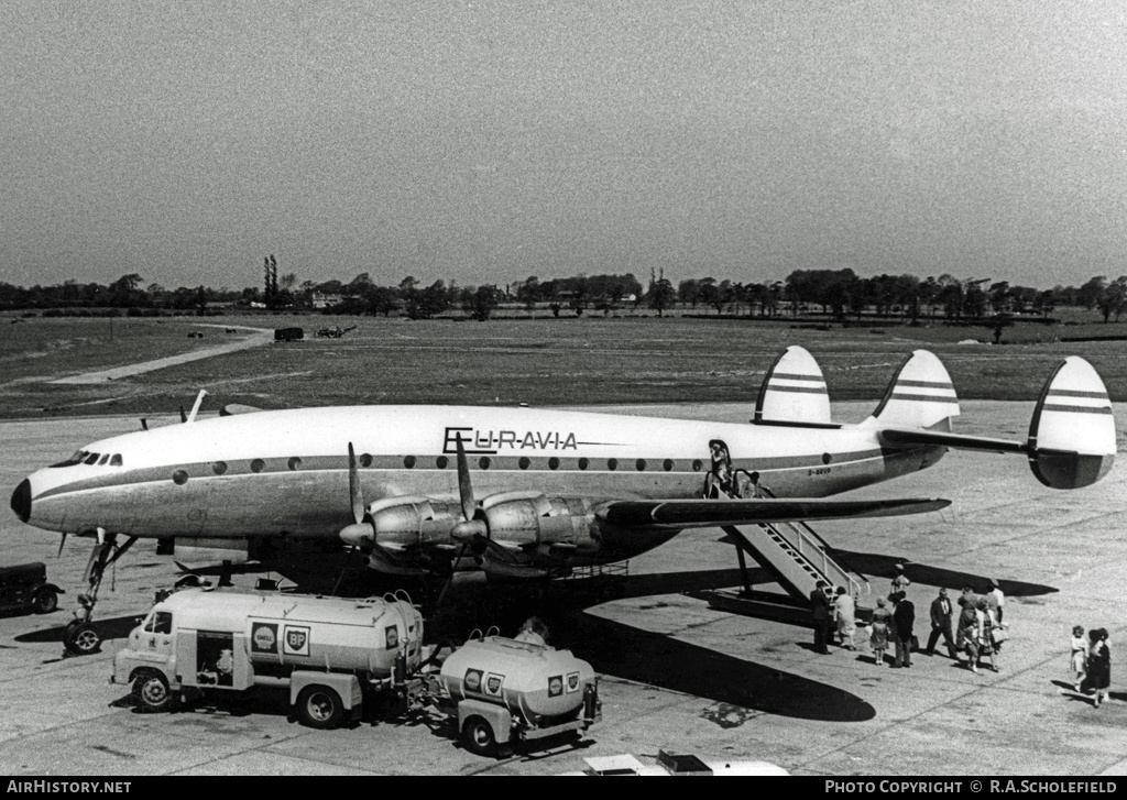 Aircraft Photo of G-ARVP | Lockheed L-049D Constellation | Euravia | AirHistory.net #7916