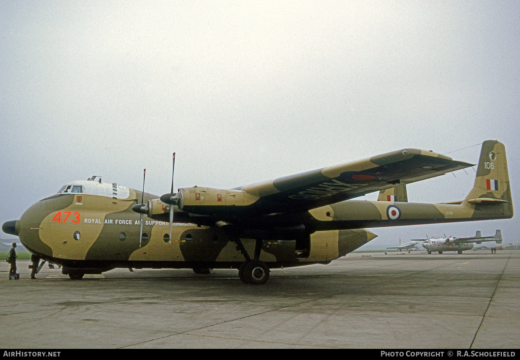 Aircraft Photo of XR106 | Armstrong Whitworth AW-660 Argosy C.1 | UK - Air Force | AirHistory.net #7919