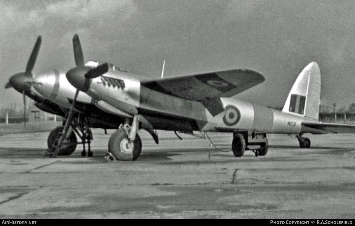 Aircraft Photo of MC-2 | De Havilland D.H. 98 Mosquito TT6 | Belgium - Air Force | AirHistory.net #7923
