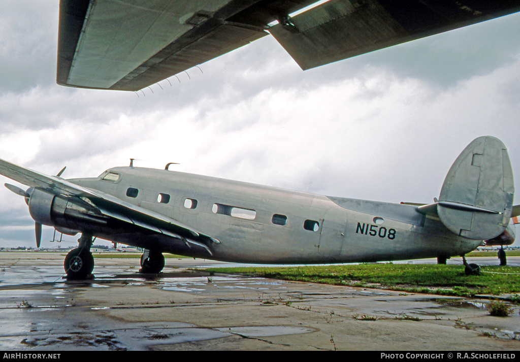 Aircraft Photo of N1508 | Lockheed 18-56 Lodestar | AirHistory.net #7929