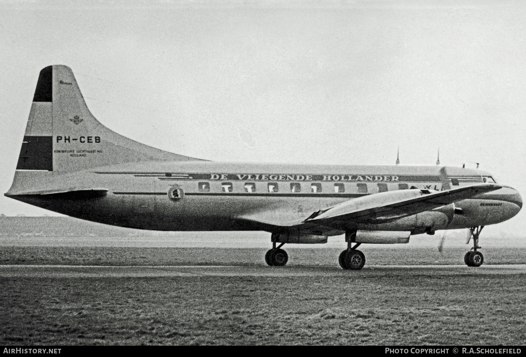 Aircraft Photo of PH-CEB | Convair 240-4 | KLM - Royal Dutch Airlines | AirHistory.net #7931