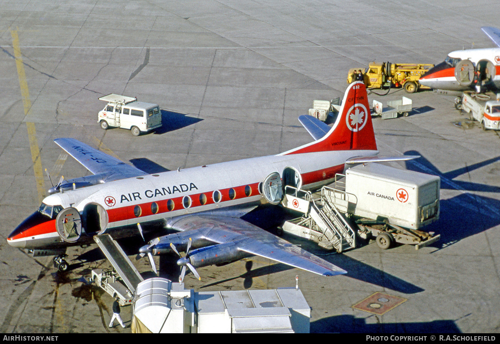 Aircraft Photo of CF-THN | Vickers 757 Viscount | Air Canada | AirHistory.net #7933