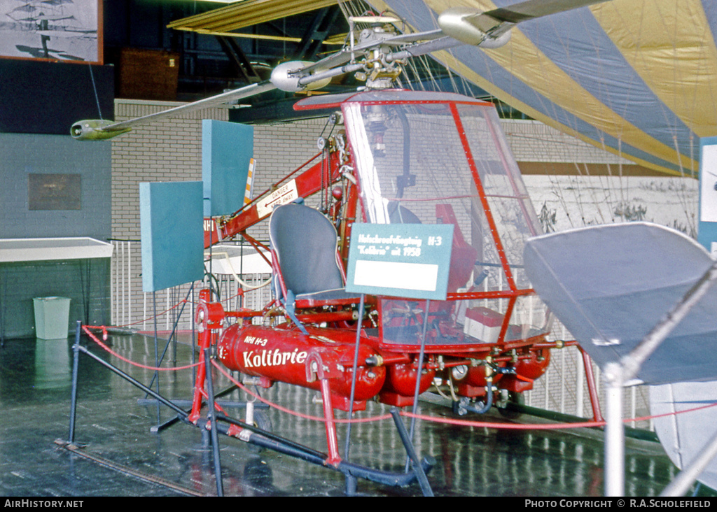 Aircraft Photo of PH-NHI | NHI H-3 Kolibrie | Aviodrome | AirHistory.net #7935