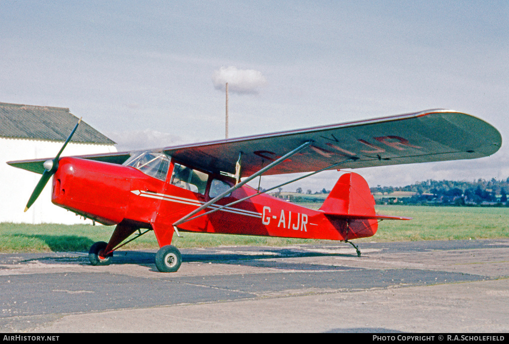 Aircraft Photo of G-AIJR | Auster J-4 | AirHistory.net #7956