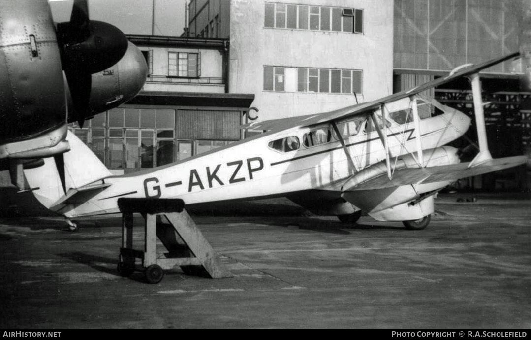 Aircraft Photo of G-AKZP | De Havilland D.H. 89A Dragon Rapide | AirHistory.net #7959