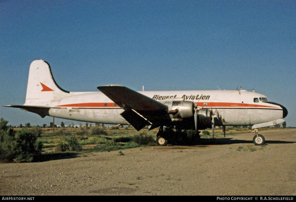 Aircraft Photo of N44910 | Douglas C-54Q Skymaster | Biegert Aviation | AirHistory.net #7967