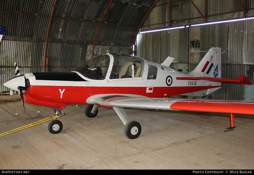 Aircraft Photo of G-CBFP / XX636 | Scottish Aviation Bulldog T1 | UK - Air Force | AirHistory.net #7997