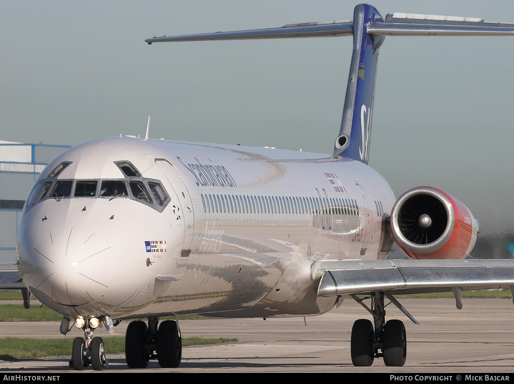 Aircraft Photo of LN-RLF | McDonnell Douglas MD-82 (DC-9-82) | Scandinavian Airlines - SAS | AirHistory.net