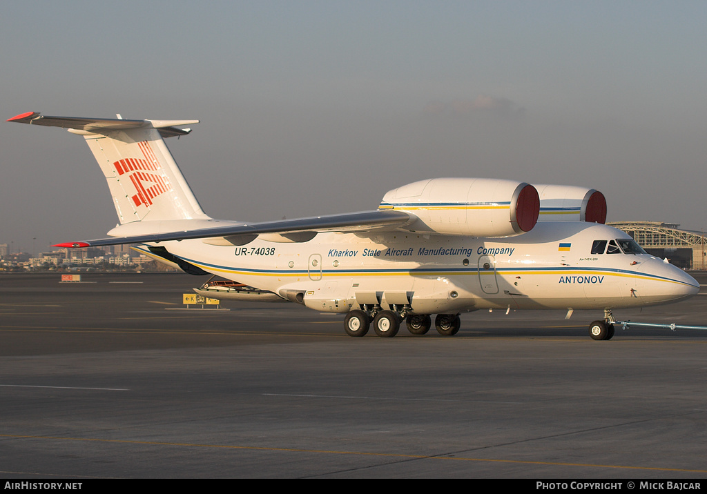 Aircraft Photo of UR-74038 | Antonov An-74TK-200 | Kharkov State Aircraft Manufacturing Company | AirHistory.net #8008