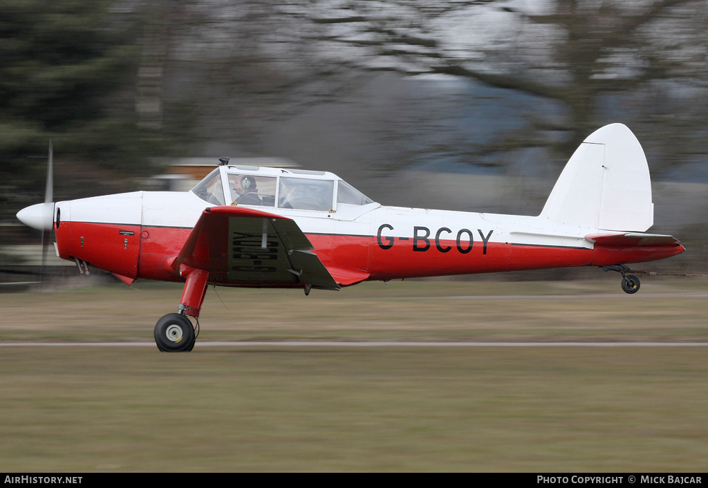Aircraft Photo of G-BCOY | De Havilland DHC-1 Chipmunk Mk22 | AirHistory.net #8017