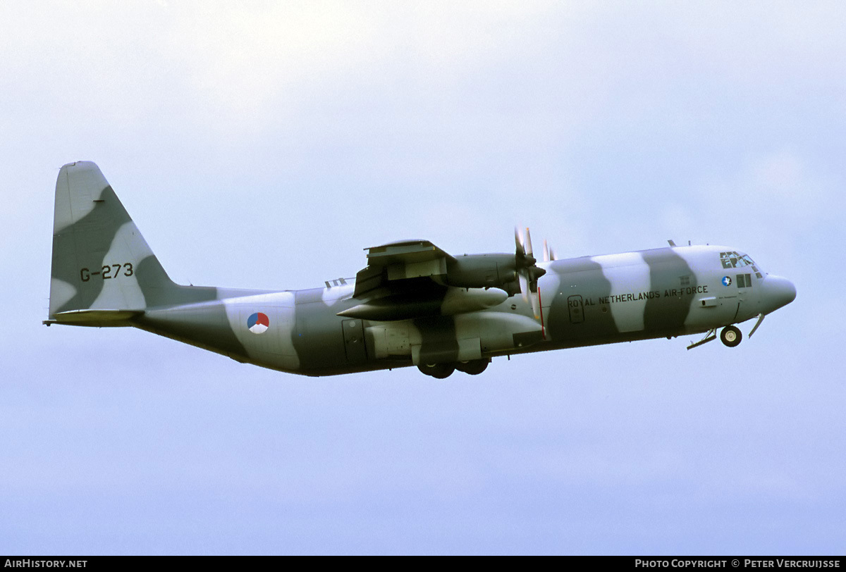 Aircraft Photo of G-273 | Lockheed C-130H-30 Hercules (L-382) | Netherlands - Air Force | AirHistory.net #8020
