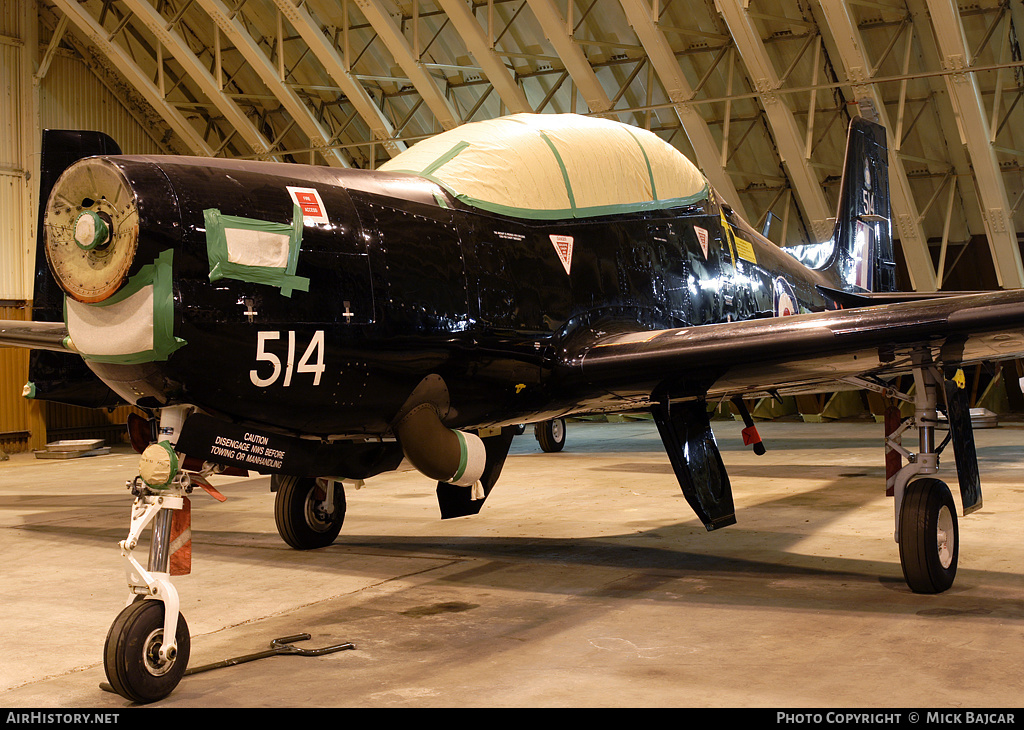 Aircraft Photo of ZF514 | Short S-312 Tucano T1 | UK - Air Force | AirHistory.net #8026