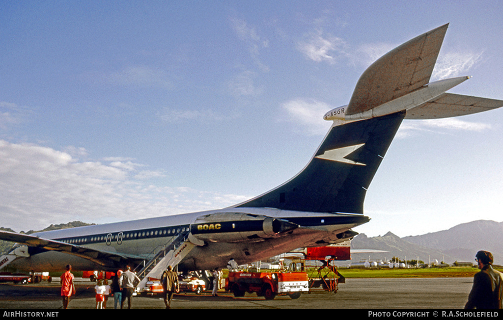 Aircraft Photo of G-ASGR | Vickers Super VC10 Srs1151 | BOAC - British Overseas Airways Corporation | AirHistory.net #8036