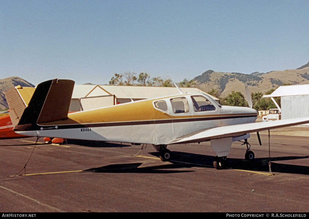 Aircraft Photo of N3148A | Beech J35 Bonanza | AirHistory.net #8042