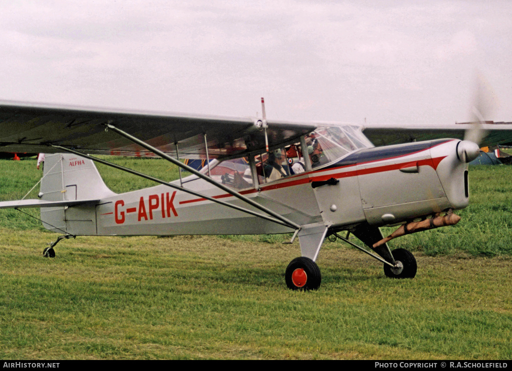 Aircraft Photo of G-APIK | Auster J-1N Alpha | AirHistory.net #8055