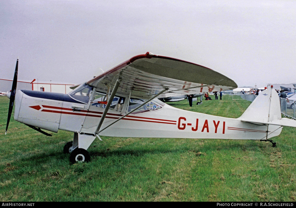 Aircraft Photo of G-JAYI | Auster J-1 Autocrat | AirHistory.net #8056