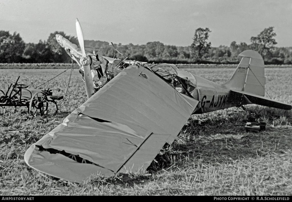 Aircraft Photo of G-AJYK | Auster J-5B Autocar | Airviews | AirHistory.net #8061