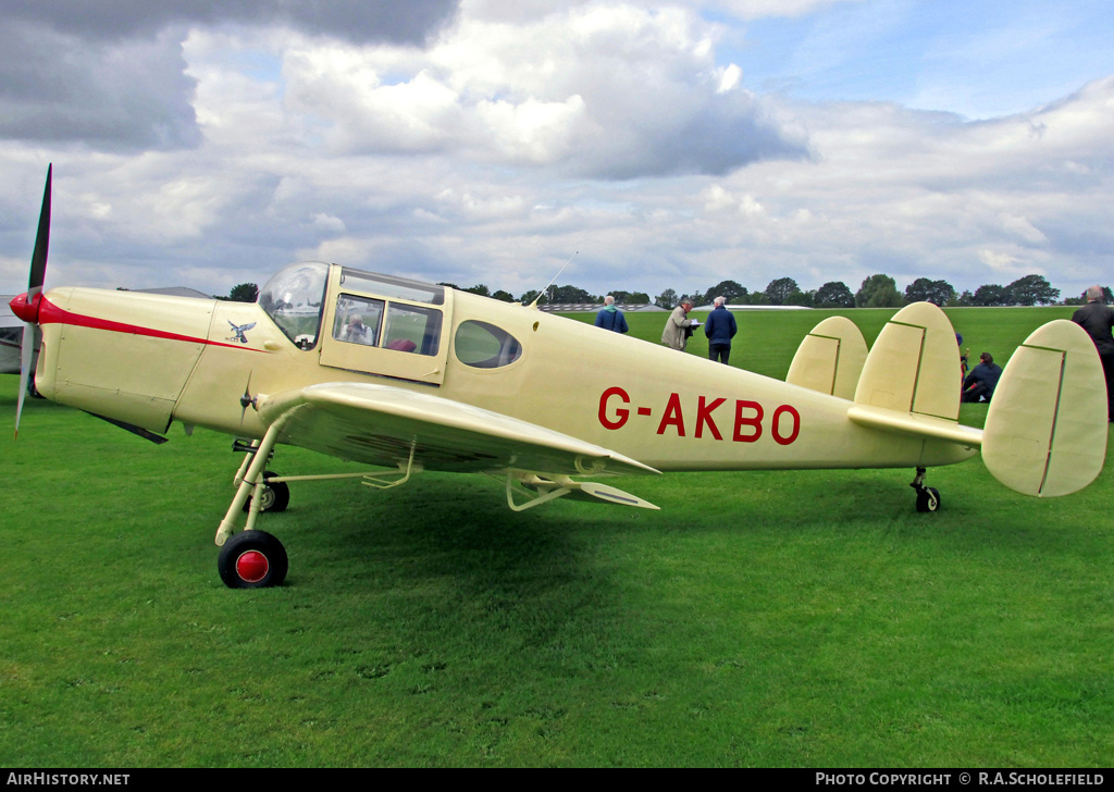 Aircraft Photo of G-AKBO | Miles M.38 Messenger 2A | AirHistory.net #8082