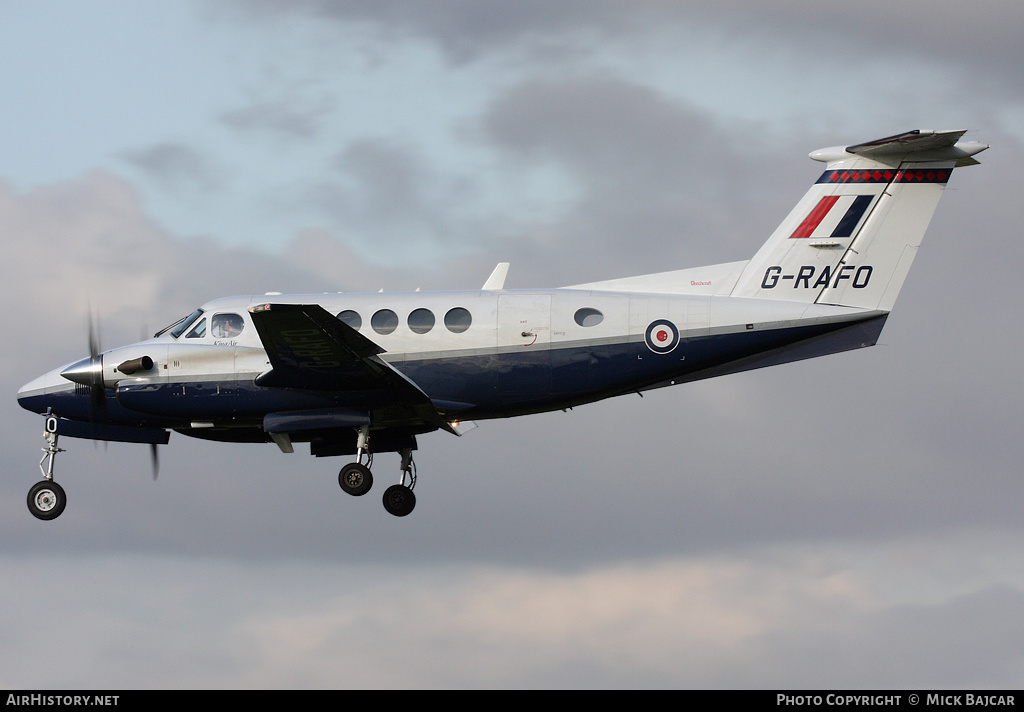 Aircraft Photo of G-RAFO | Raytheon B200 King Air | UK - Air Force | AirHistory.net #8098