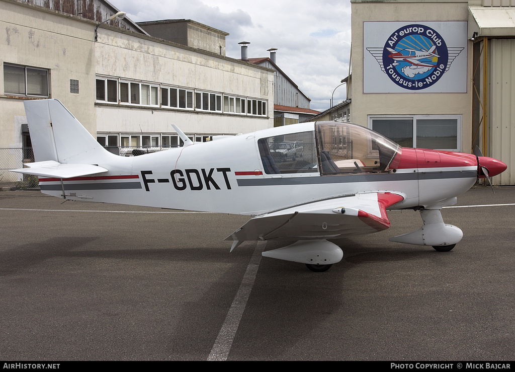 Aircraft Photo of F-GDKT | Robin DR-400-180 Regent | AirHistory.net #8102
