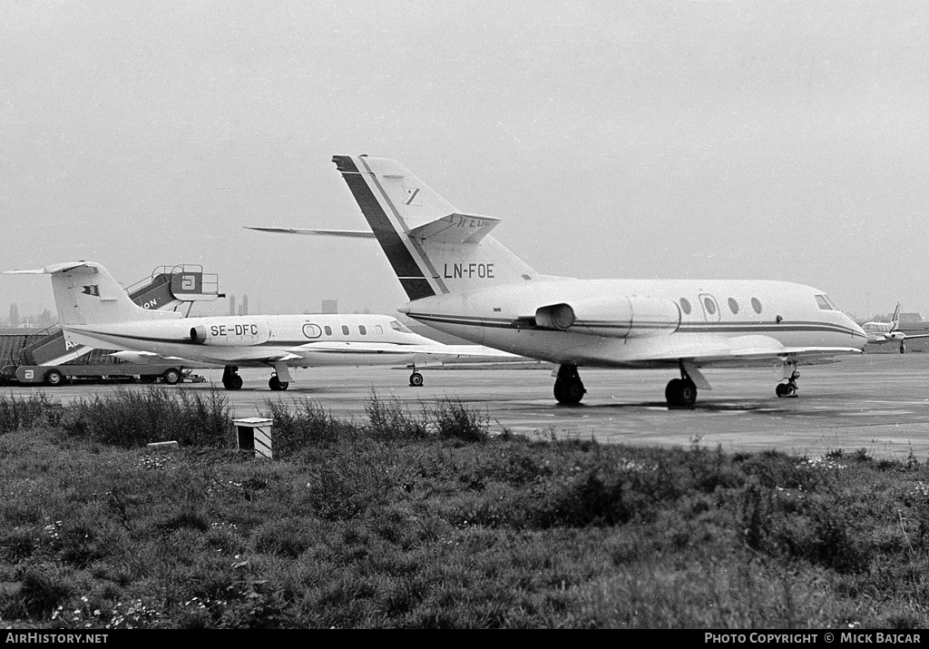 Aircraft Photo of LN-FOE | Dassault Falcon 20C | Fred. Olsen | AirHistory.net #8127