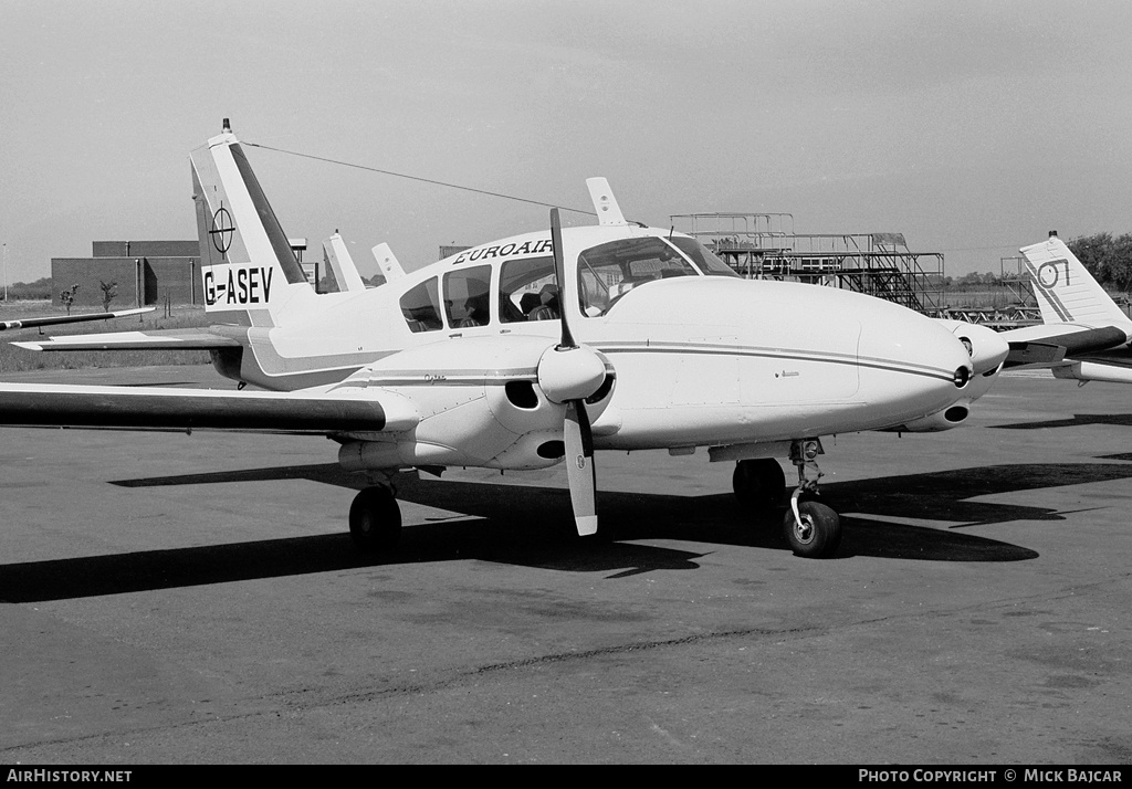 Aircraft Photo of G-ASEV | Piper PA-23-250 Aztec B | Euroair | AirHistory.net #8131