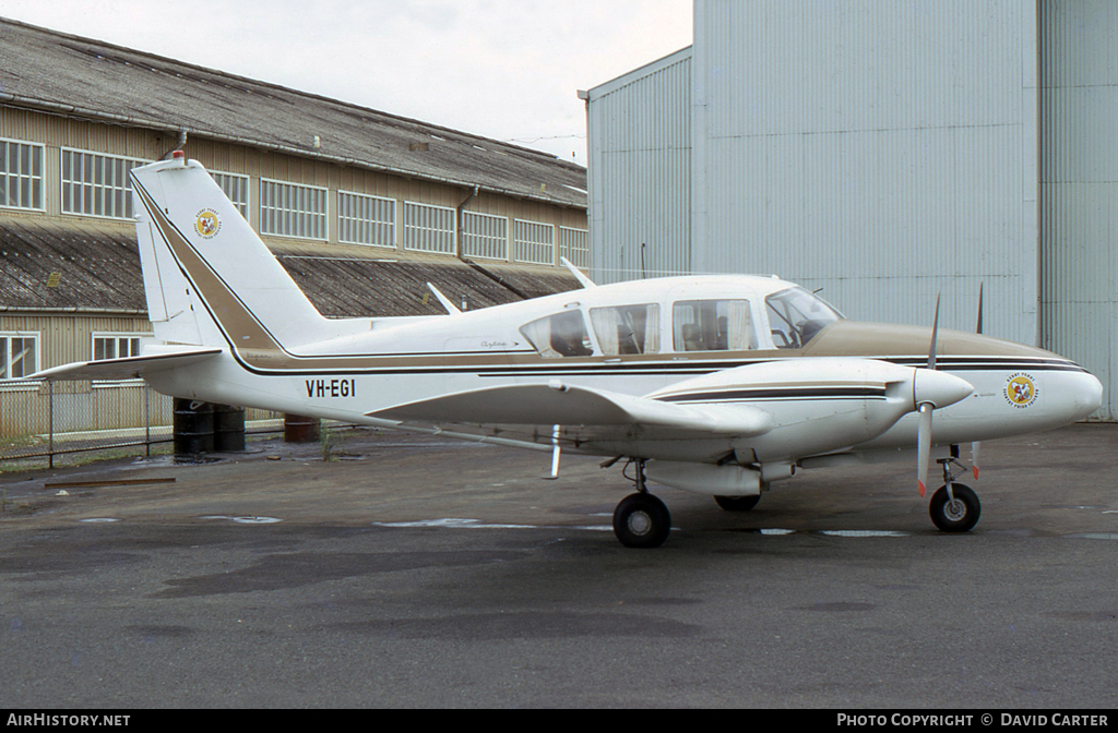 Aircraft Photo of VH-EGI | Piper PA-23-250 Aztec D | Steggles Foods | AirHistory.net #8134