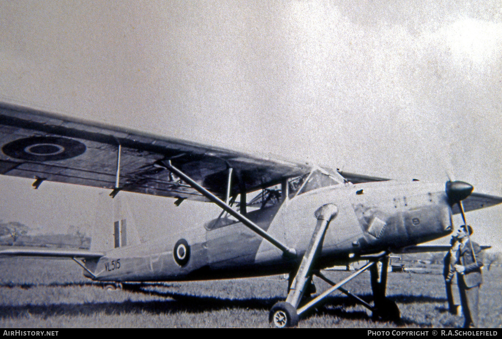Aircraft Photo of VL515 | Scottish Aviation Pioneer 1 | Scottish Aviation | AirHistory.net #8145