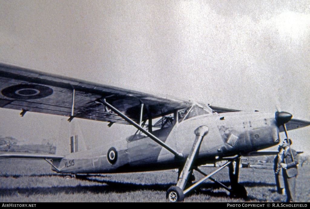 Aircraft Photo of VL515 | Scottish Aviation A4/45 | Scottish Aviation | AirHistory.net #8145
