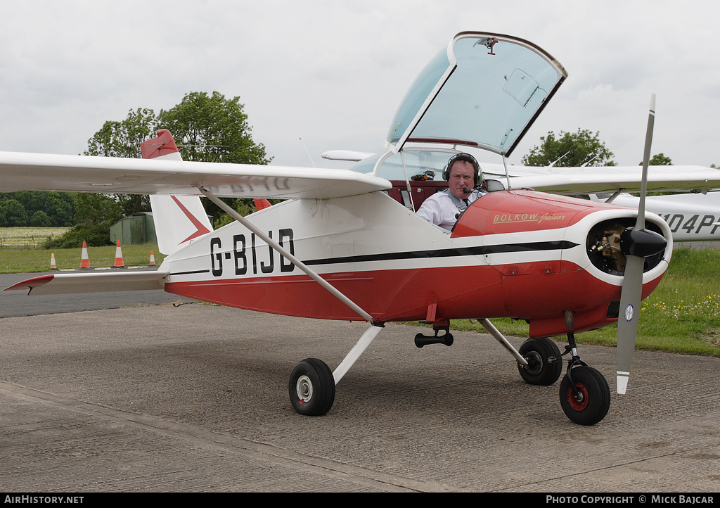 Aircraft Photo of G-BIJD | Bolkow BO-208C Junior | AirHistory.net #8155