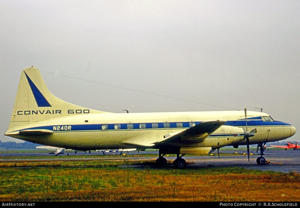 Aircraft Photo of N240R | Convair 600 | AirHistory.net #8188