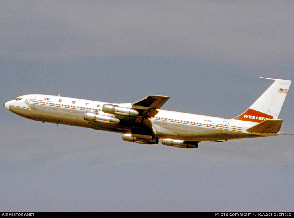 Aircraft Photo of N1501W | Boeing 707-347C | Western Airlines | AirHistory.net #8192