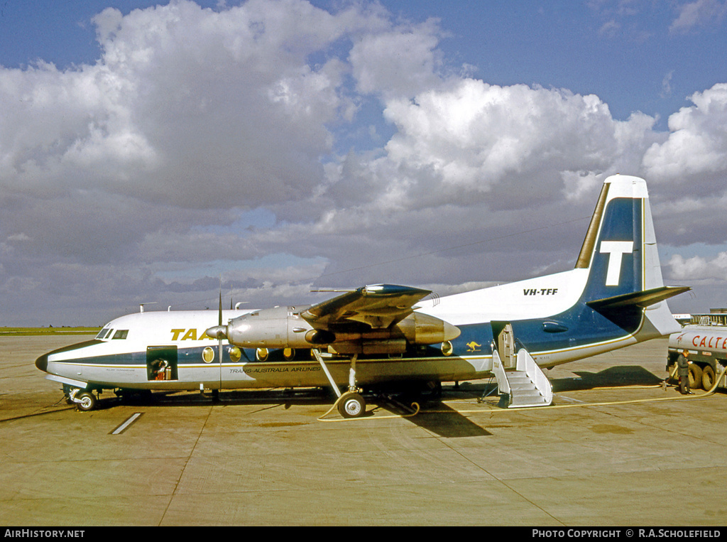 Aircraft Photo of VH-TFF | Fokker F27-100 Friendship | Trans-Australia Airlines - TAA | AirHistory.net #8195