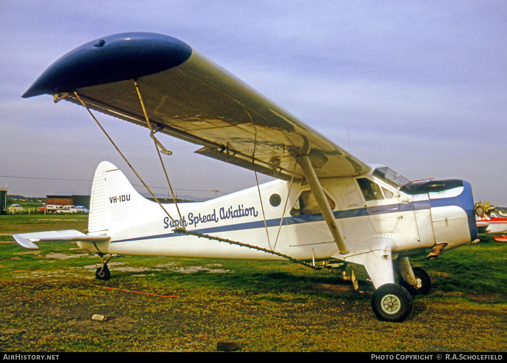 Aircraft Photo of VH-IDU | De Havilland Canada DHC-2 Beaver Mk.1 | Super Spread Aviation | AirHistory.net #8199