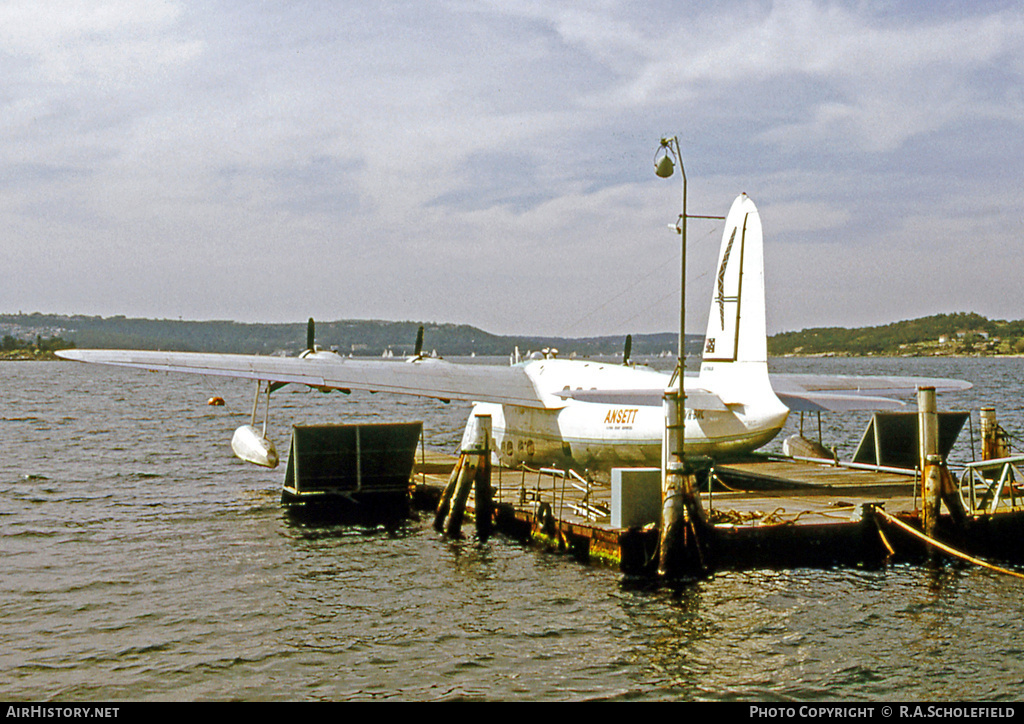 Aircraft Photo of VH-BRC | Short S-25 Sandringham 4 | Ansett Flying Boat Services | AirHistory.net #8201