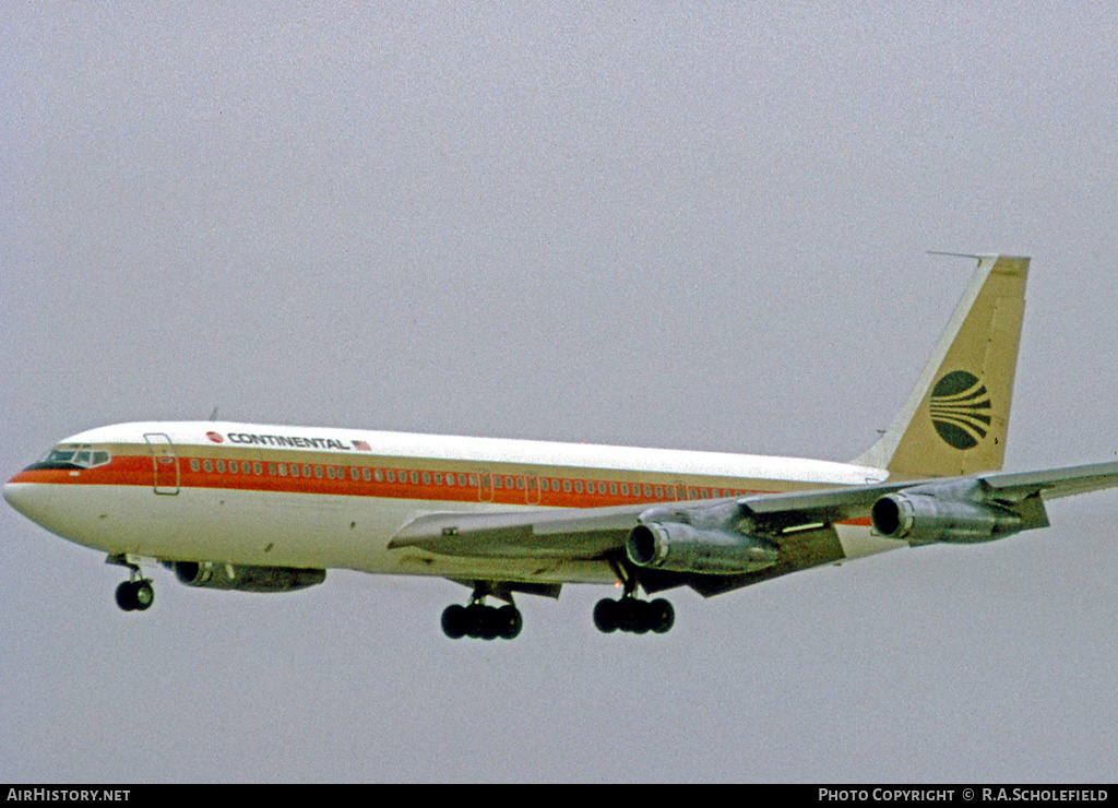 Aircraft Photo of N17329 | Boeing 707-324C | Continental Airlines | AirHistory.net #8210