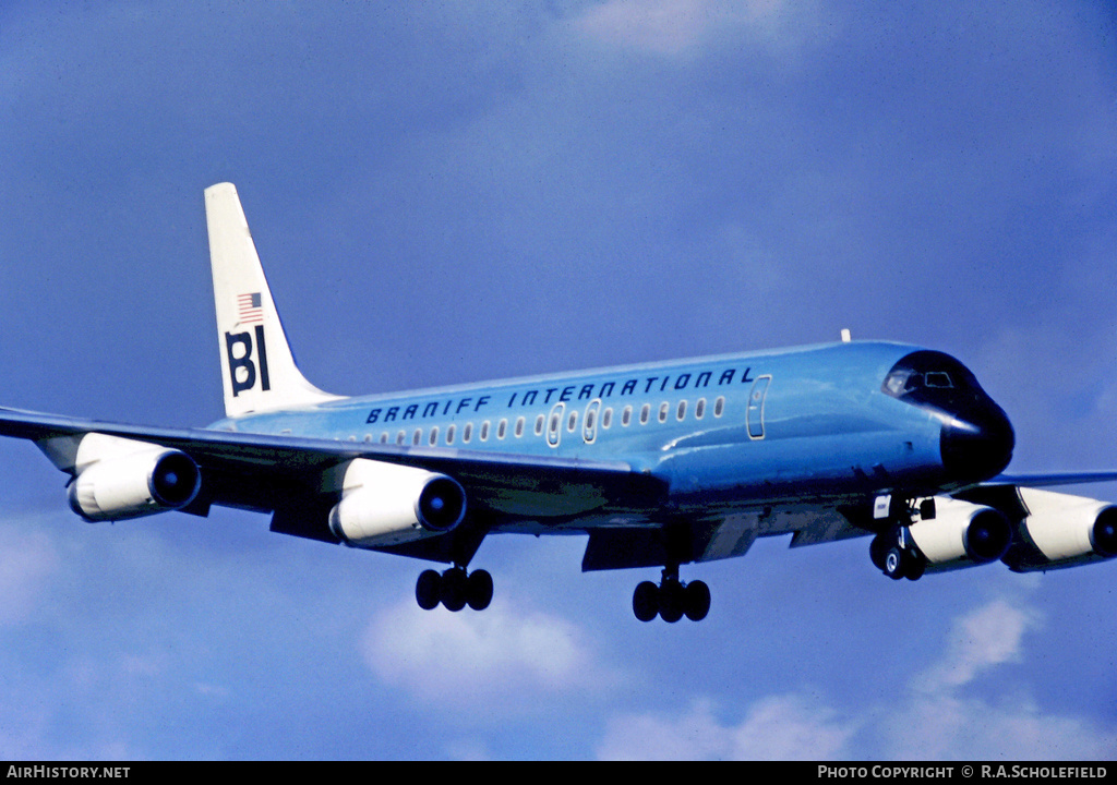 Aircraft Photo of N1804 | McDonnell Douglas DC-8-62 | Braniff International Airways | AirHistory.net #8223