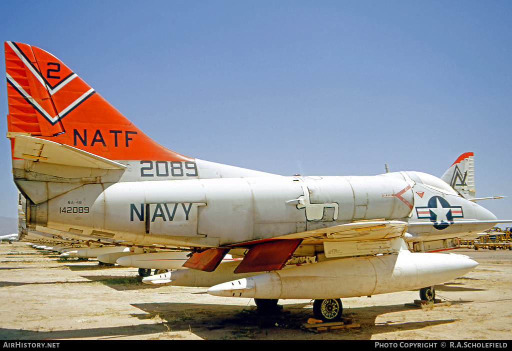 Aircraft Photo of 142089 / 2089 | Douglas NA-4B Skyhawk | USA - Navy | AirHistory.net #8227