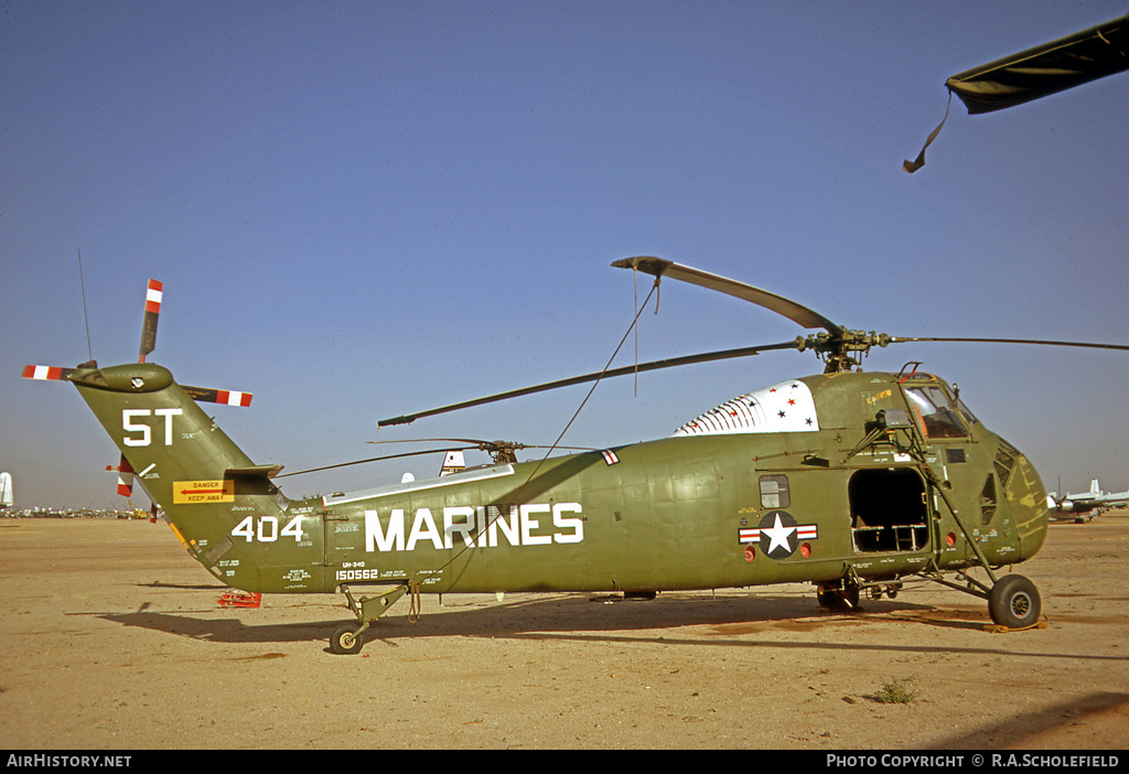 Aircraft Photo of 150562 | Sikorsky UH-34D Seahorse | USA - Marines | AirHistory.net #8229